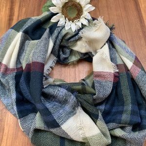 Plaid scarf
